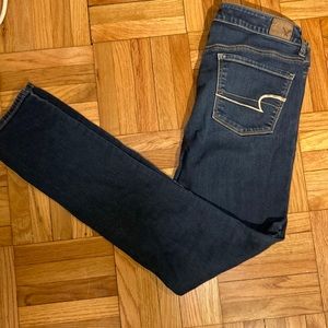 American Eagle Skinny Jeans Size 8 Tall
